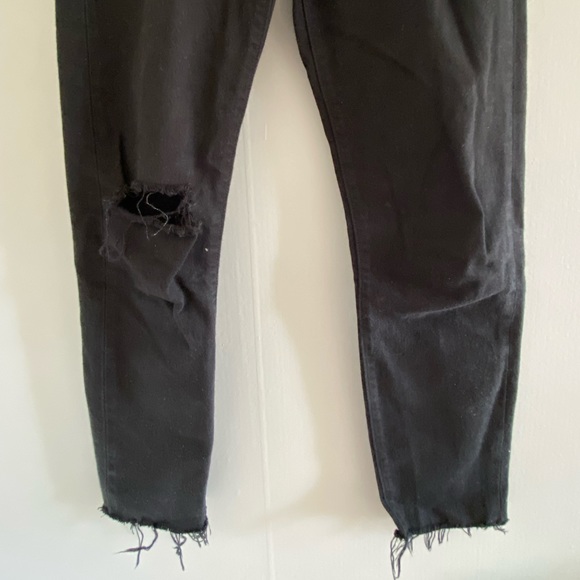 Levi’s Wedgie black jeans sz 25 - Picture 3 of 5